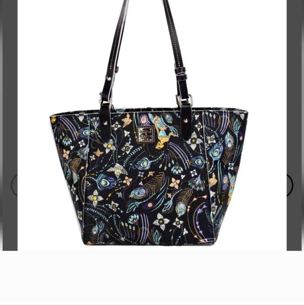 Dooney & Bourke Black Multicolor Tote (50th) Anniversary Edition